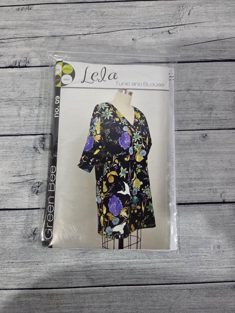 Green Bee Sewing Pattern Lela Tunic and Blouse